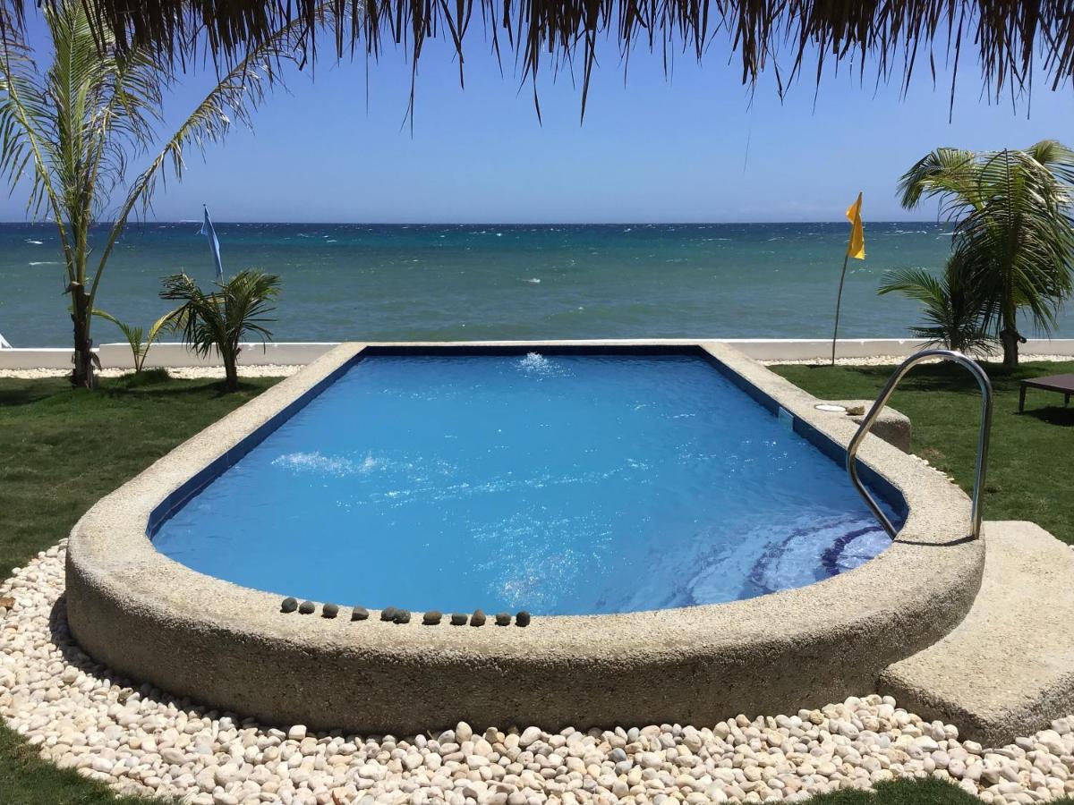 Bamboobeachvilla2 Ac New Oceanfront Pool Sunsetview Garden Kitchen Satellite Starlink Wi-Fi Dimiao Dış mekan fotoğraf