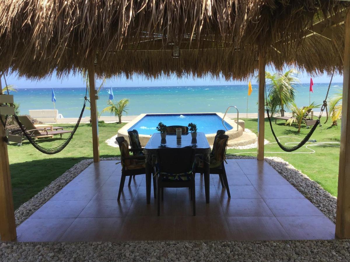 Bamboobeachvilla2 Ac New Oceanfront Pool Sunsetview Garden Kitchen Satellite Starlink Wi-Fi Dimiao Dış mekan fotoğraf
